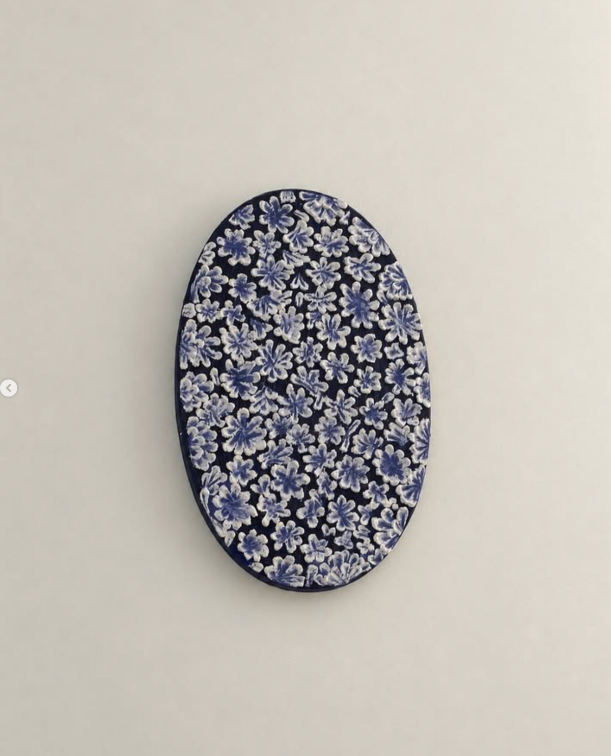 3D floral artwork