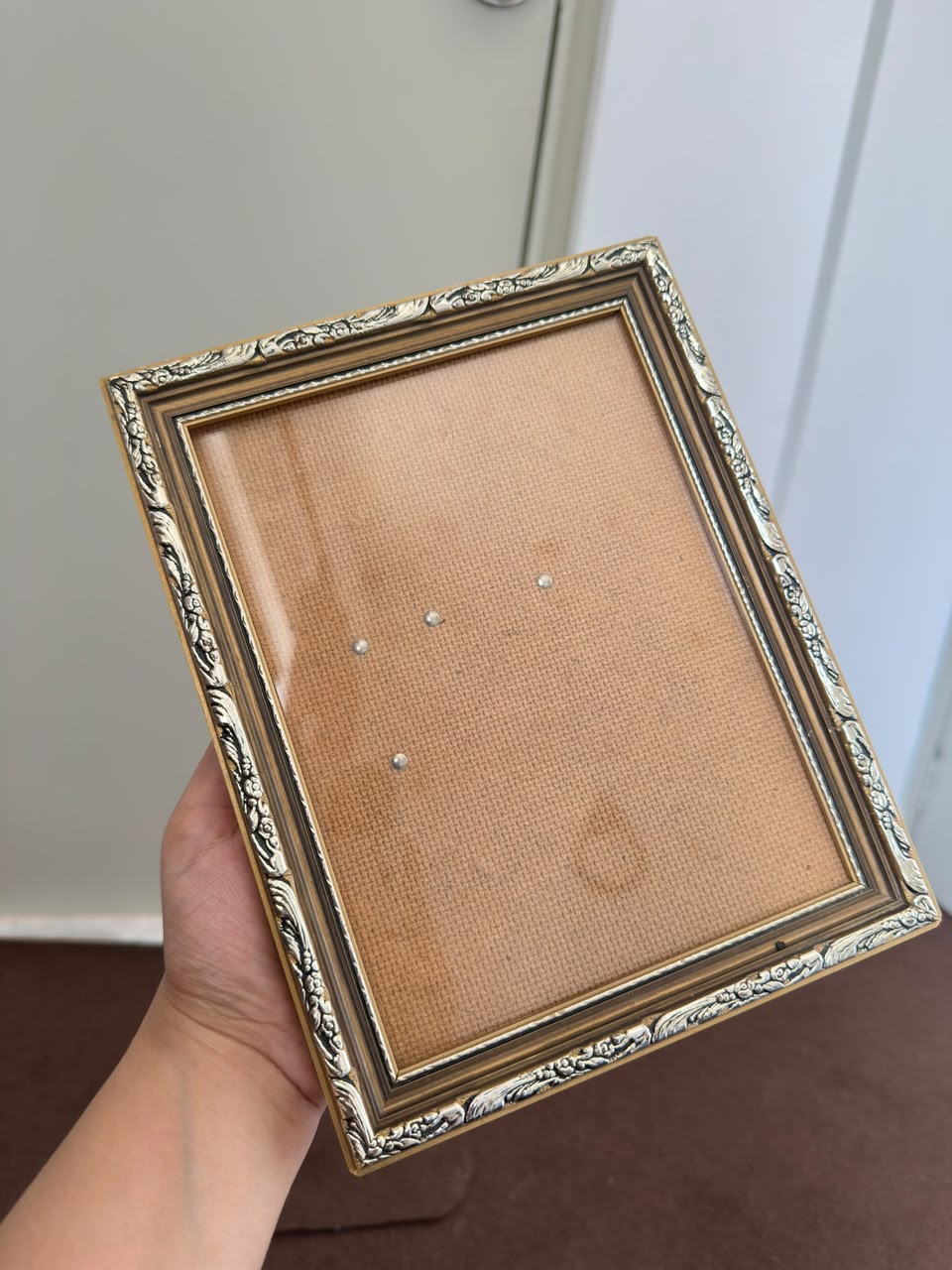 Vintage Ornate Gold Photo Frame