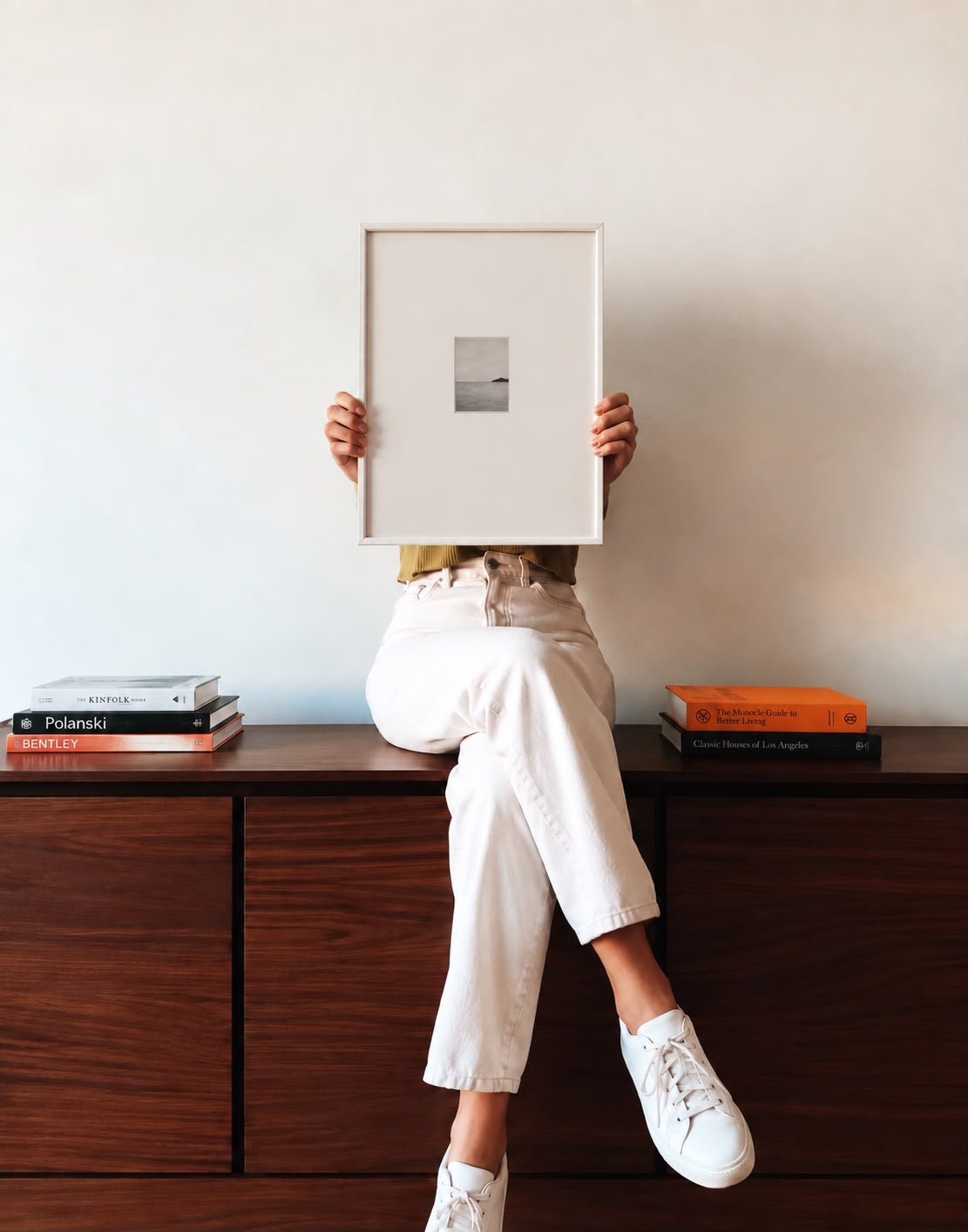 Classic White Large Photo Frame