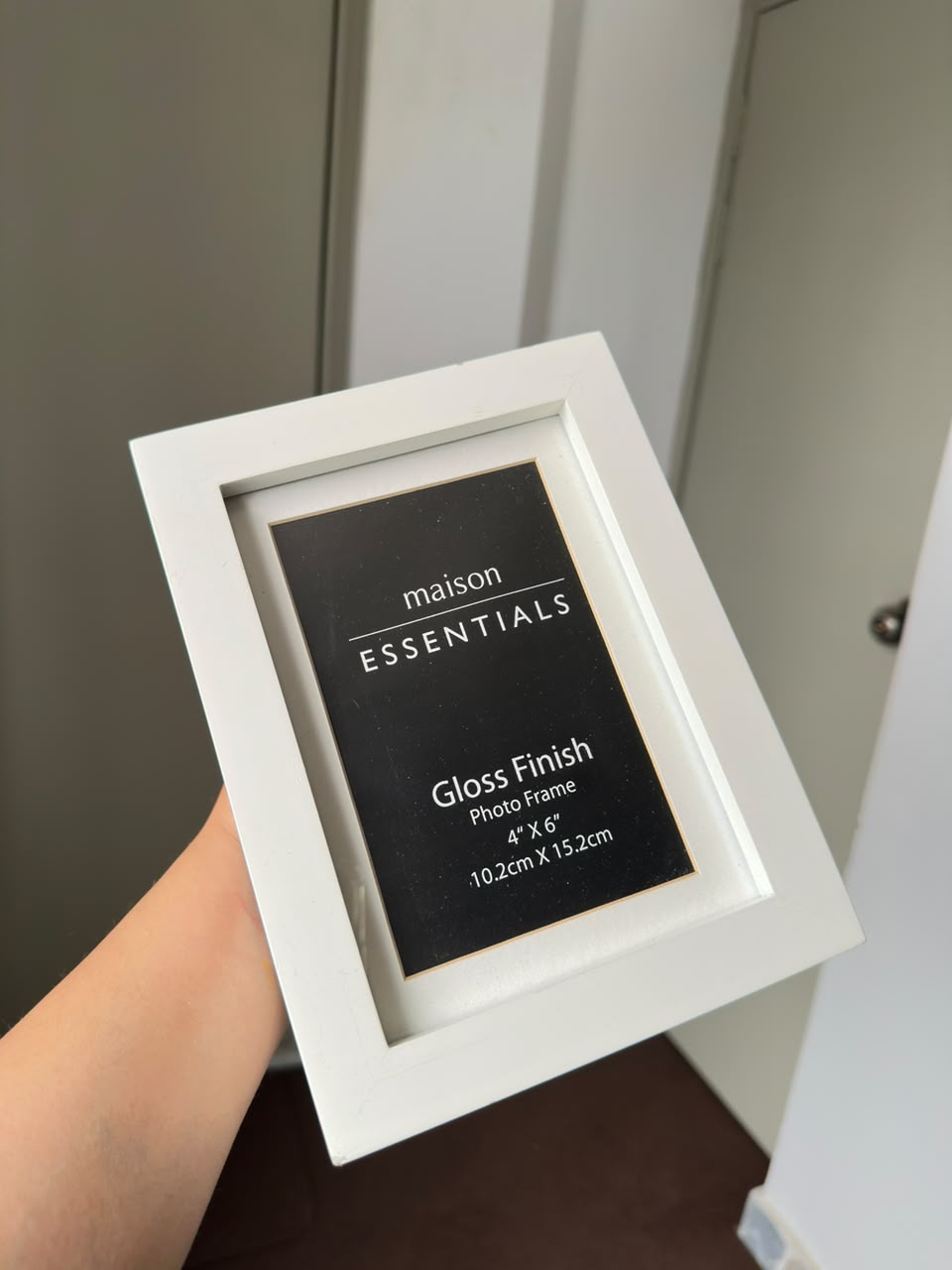 Maison Essentials White Photo Frame